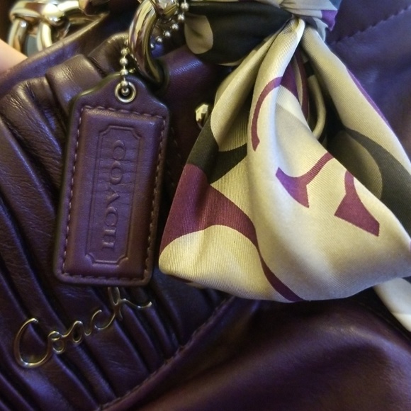 Coach Handbags - 💜 EXTRA PICS ASHLEY PURPLE